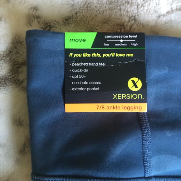 NWT- Xersion Ankle Leggings Plus - Picture 3 of 9
